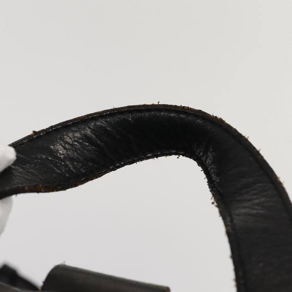 PRADA Backpack Nylon Leather Black Auth 87351 - Picture 8 of 16